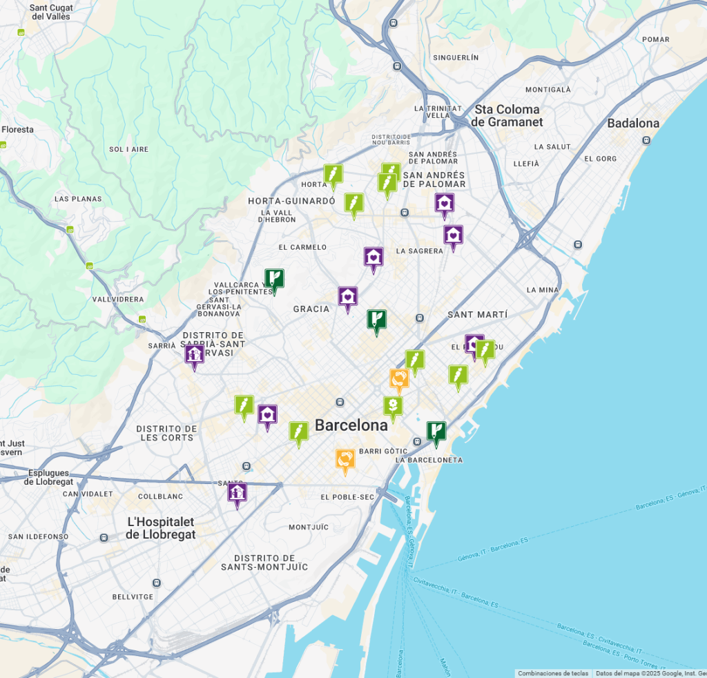 Ruta del compostatge comunitari a Barcelona